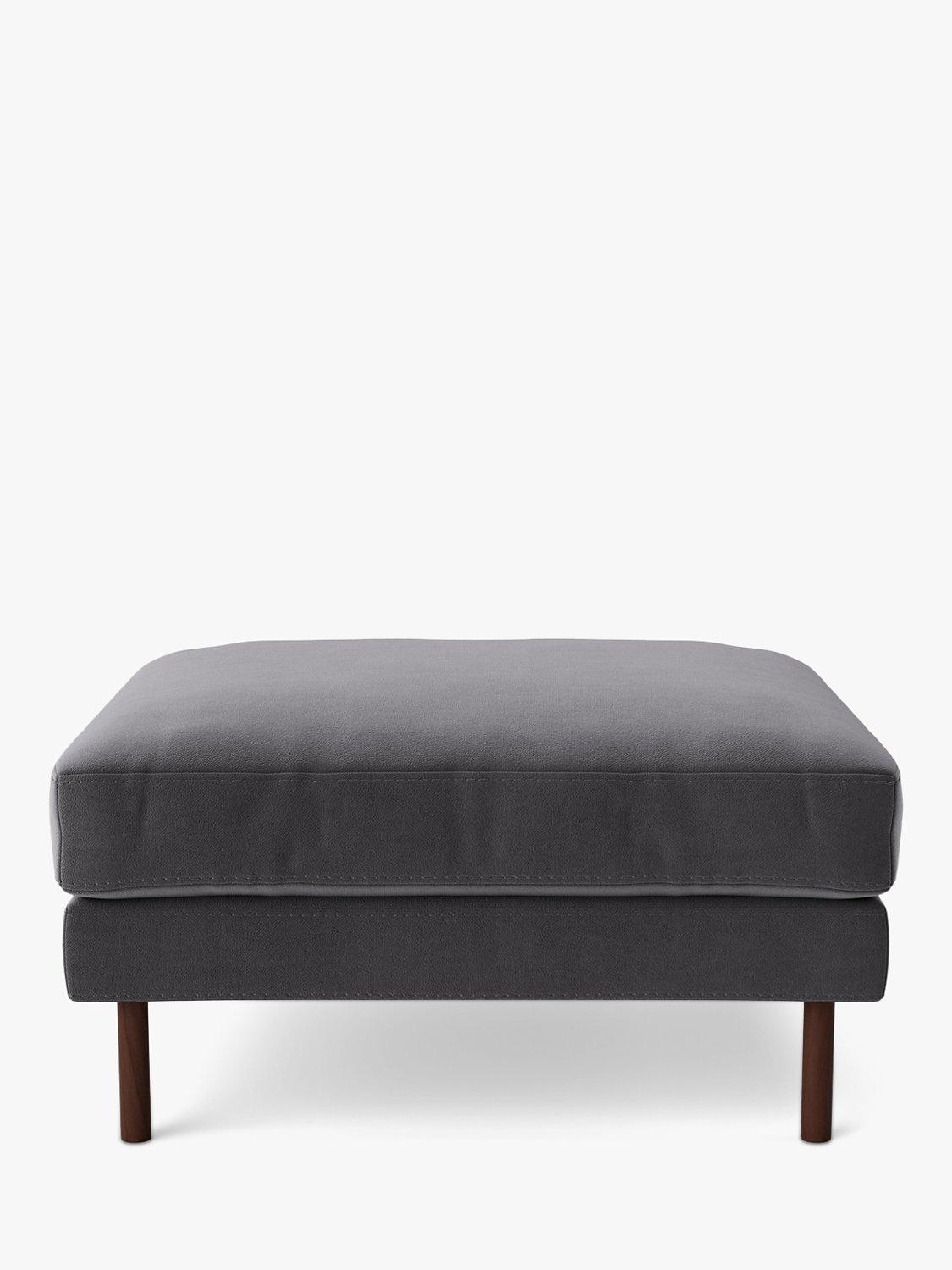 Munich Range, Swoon Munich Ottoman, Dark Leg, Easy Velvet Granite