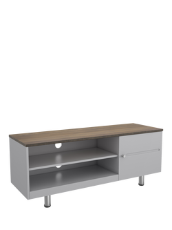 AVF Whitesands 1200 TV Stand for TVs up to 60”, Oak Grey