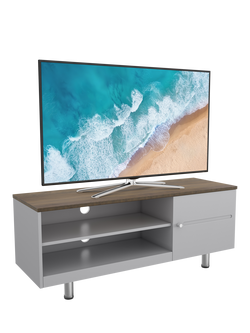 AVF Whitesands 1200 TV Stand for TVs up to 60” - view 2, Oak Grey