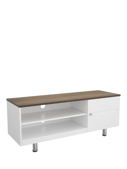 AVF Whitesands 1200 TV Stand for TVs up to 60”, Oak White