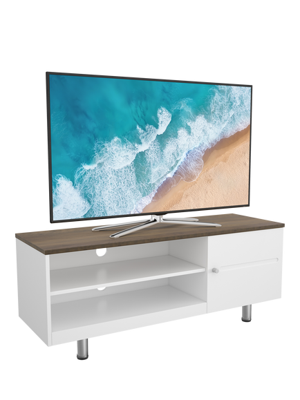 AVF Whitesands 1200 TV Stand for TVs up to 60” - view 2, Oak White