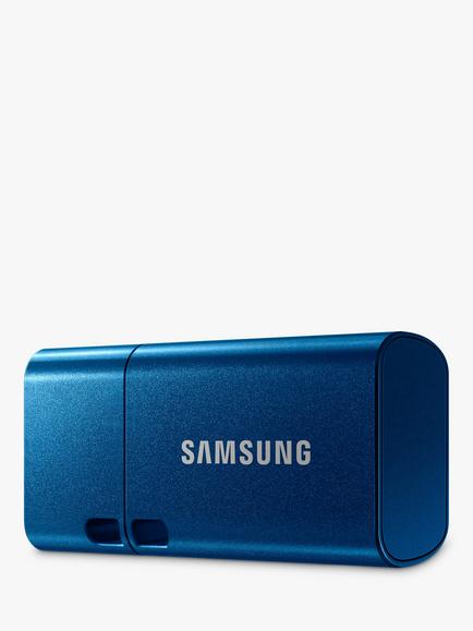 Samsung USB Type-C Flash Drive, 256GB, Mystic Blue - view 2, Blue