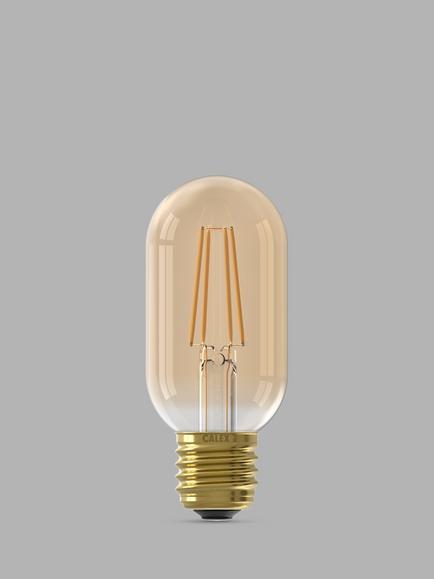 Calex 3.5W ES LED Dimmable T45 Bulb, Gold - view 2, Gold