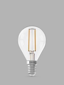 Calex 3.5W SES LED Dimmable P45 Bulb, Clear, Clear