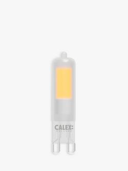 Calex 2W LED G9 Light Bulb, Frosted, White