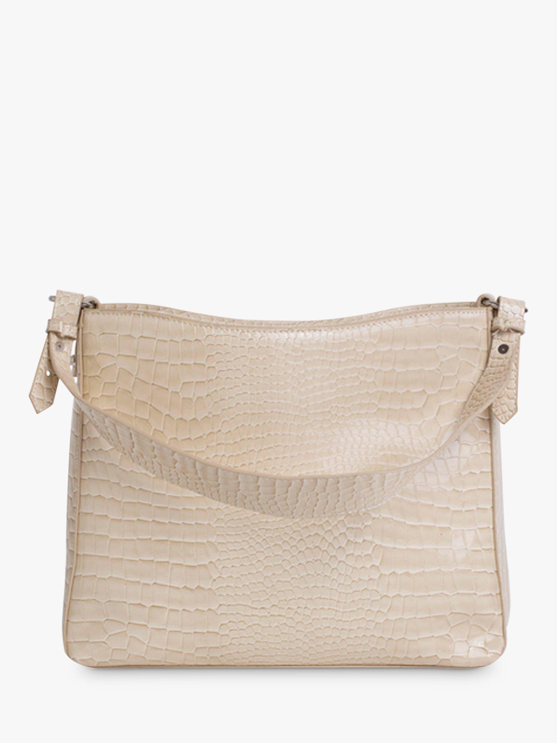 HVISK Amble Trace Shoulder Bag, Sand Beige