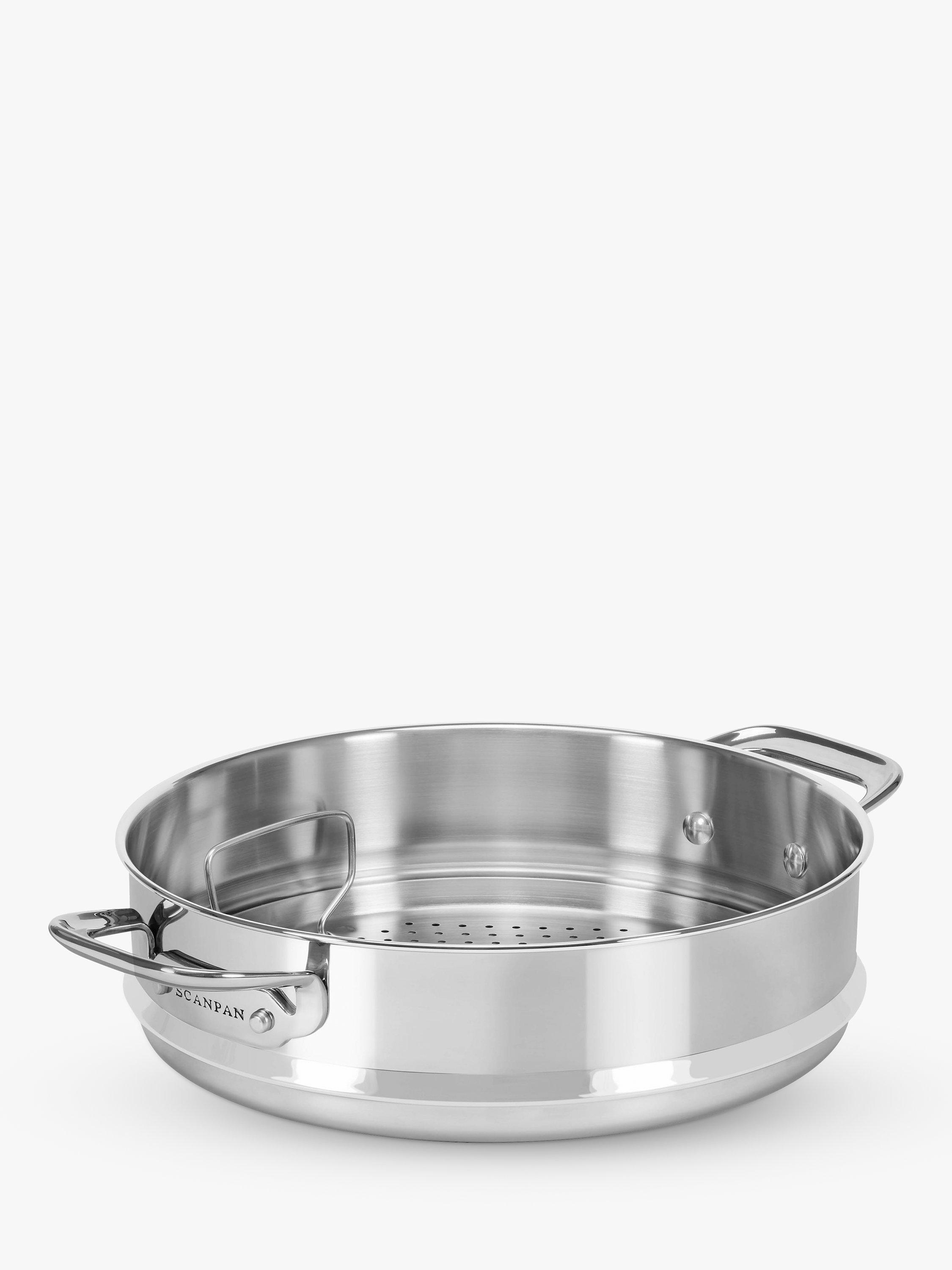 SCANPAN Techniq Stainless Steel Steamer Basket Insert, 26cm