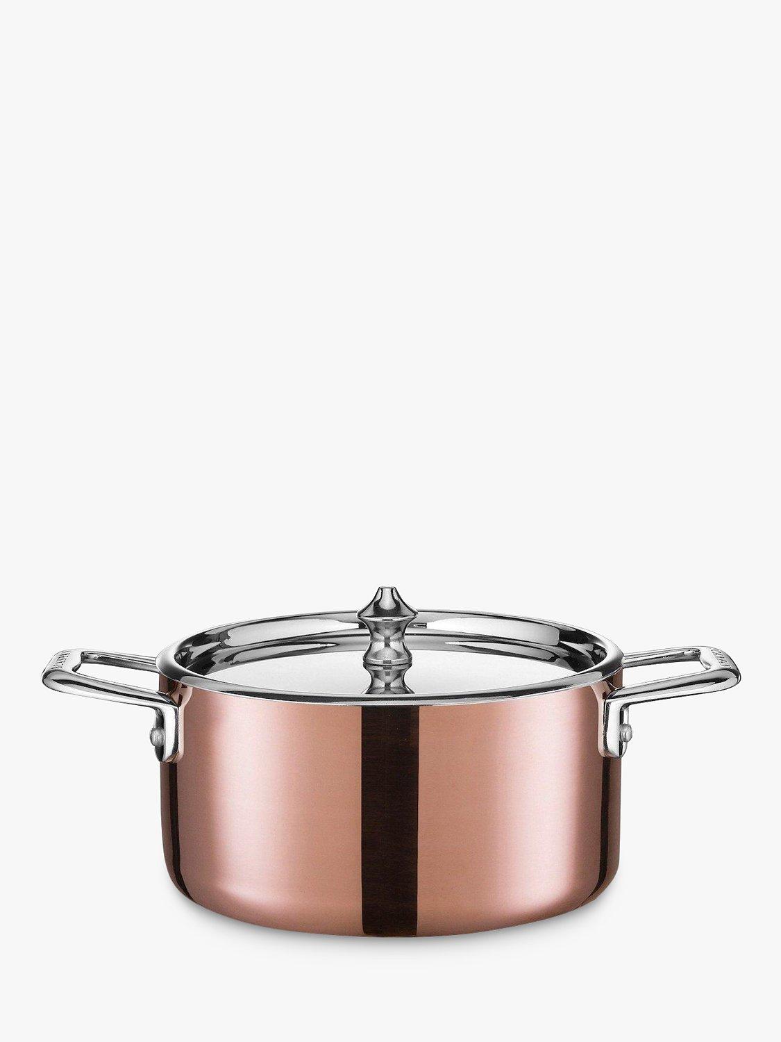 SCANPAN Maitre D' Copper Stainless Steel Mini Casserole & Lid, 1.5L, Copper