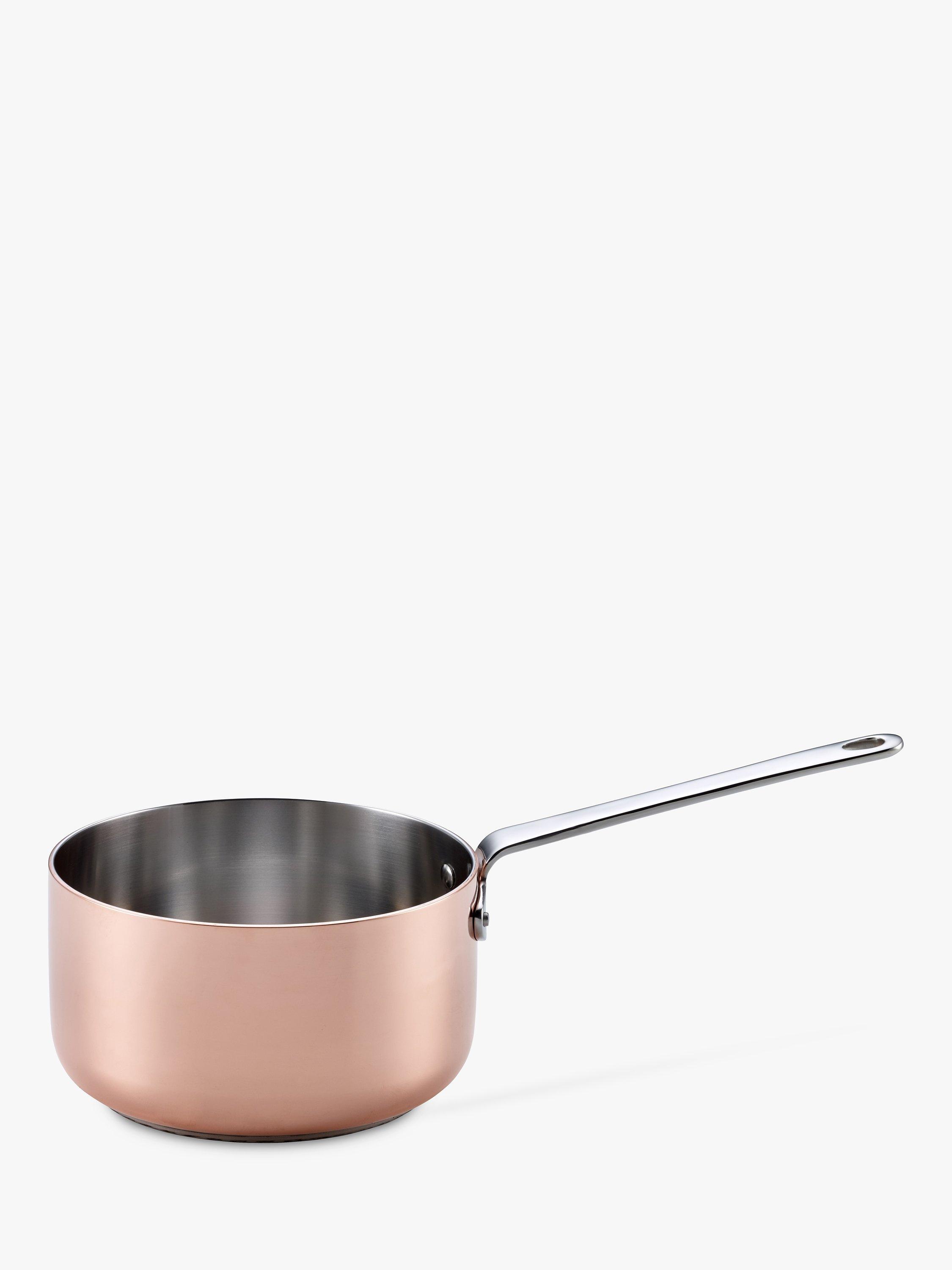 SCANPAN Maitre D' Copper Stainless Steel Saucepan, 1.5L, Copper