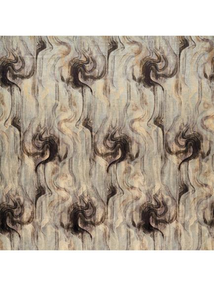 Clarke & Clarke Tessuto Furnishing Fabric, Nero/Silver