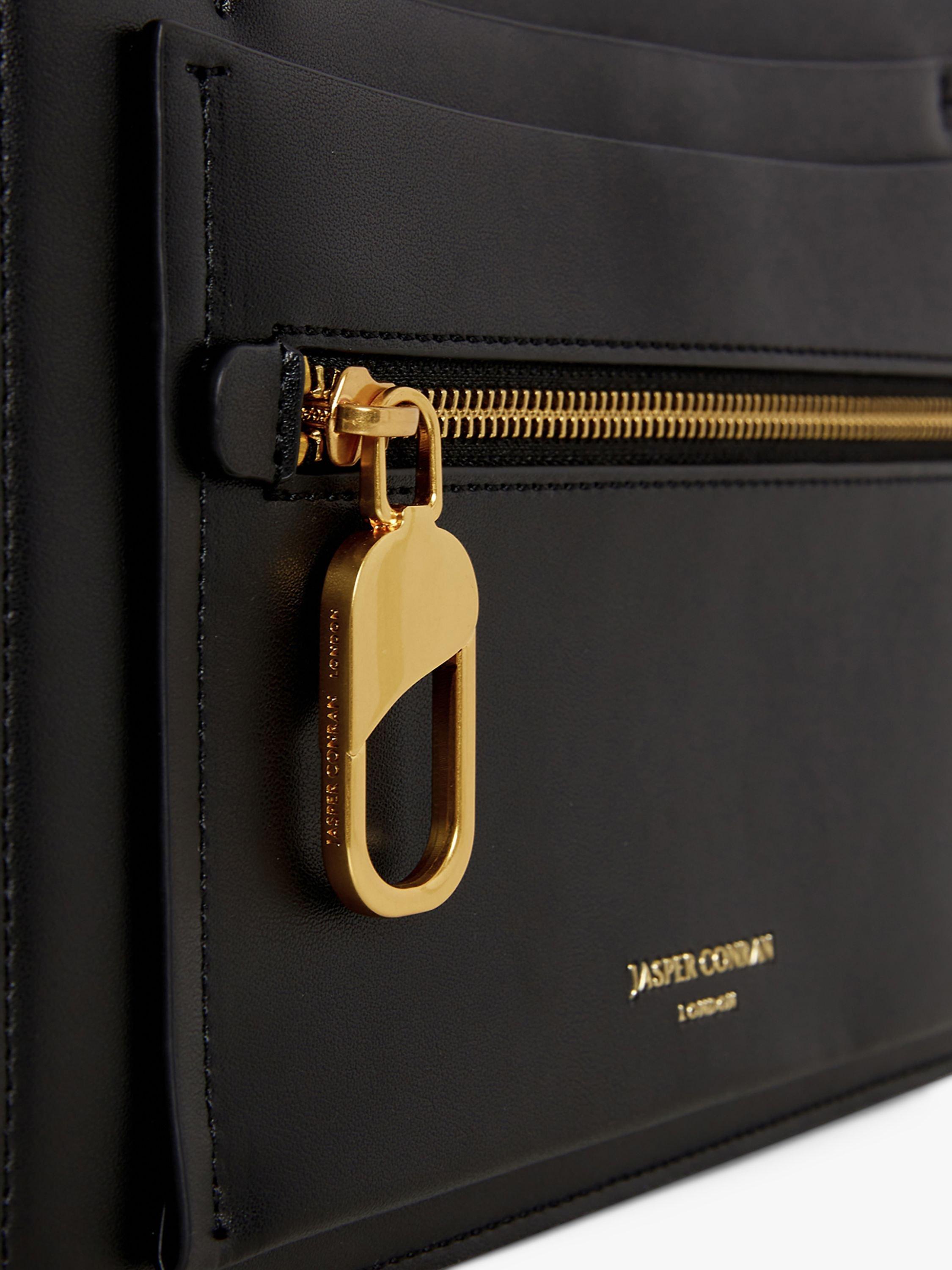 Product image 5 of 5, which shows Jasper Conran London Colette Cross Body Bag, Black