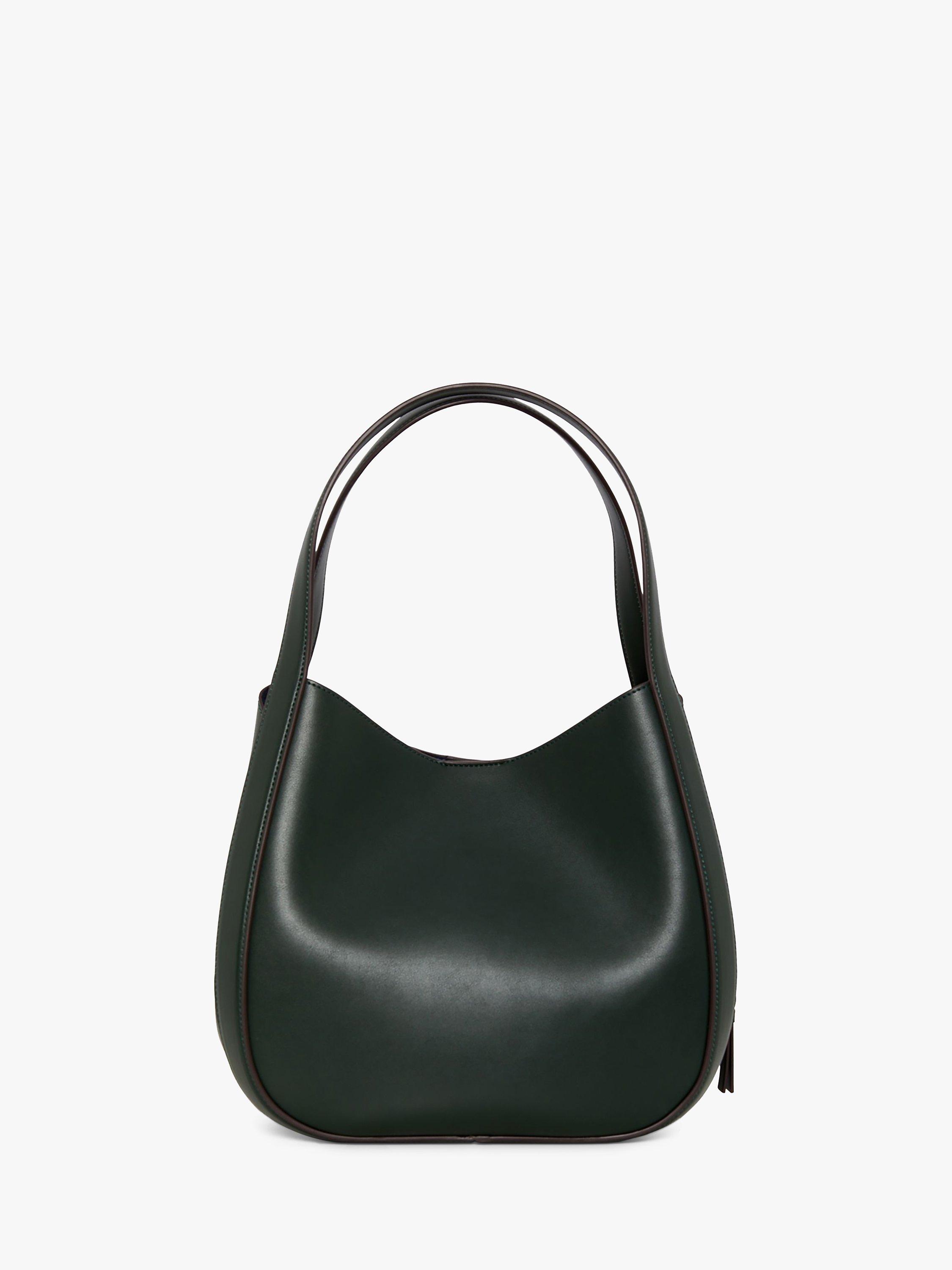 Jasper Conran London Colette Hobo Bag, Dark Green