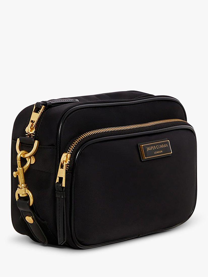 Product image 2 of 4, which shows Jasper Conran Carmen Cross Body Bag, Black