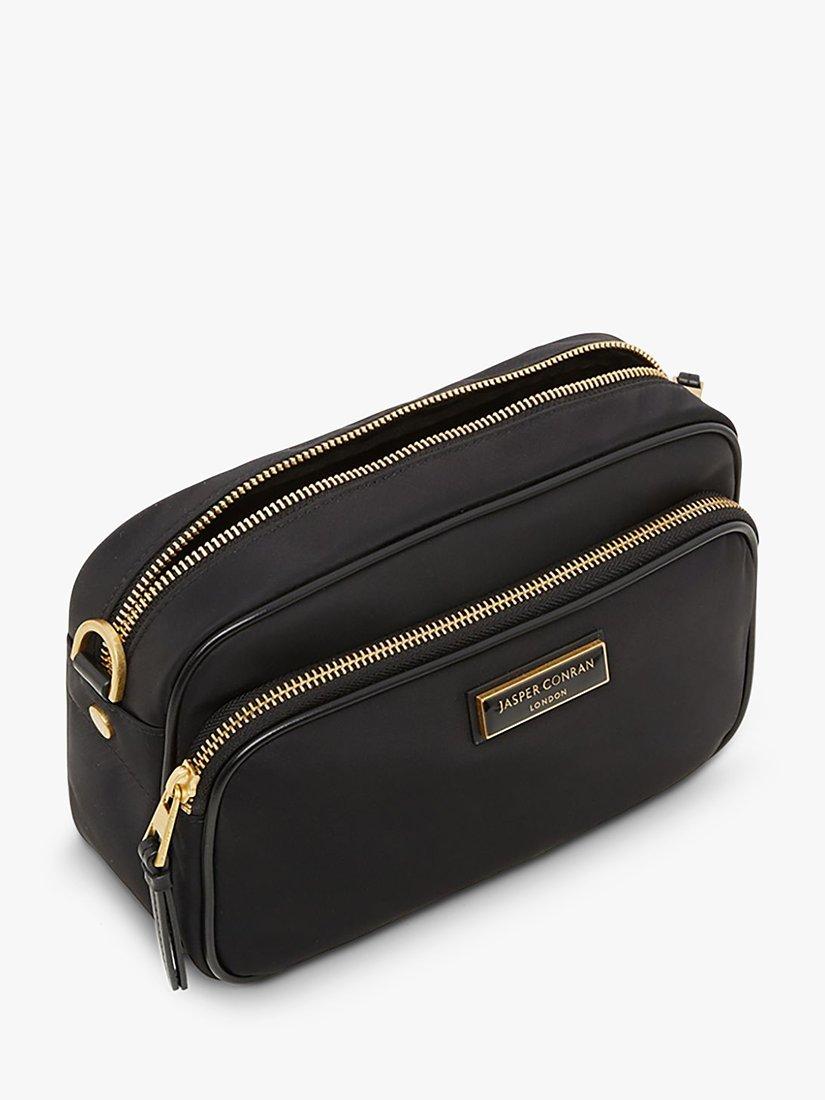 Product image 3 of 4, which shows Jasper Conran Carmen Cross Body Bag, Black