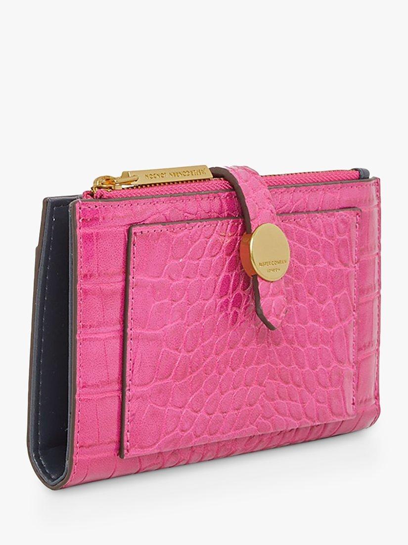 Product image 2 of 4, which shows Jasper Conran Celeste Faux Leather Purse, Pink