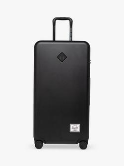 Herschel Supply Co. Heritage™ Hardshell 81cm 4-Wheel Large Suitcase, Black