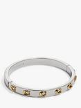 Coach Signature C Motif Bangle, Twotone