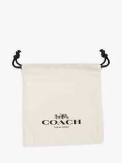 Coach Signature C Motif Bangle - view 2, Twotone
