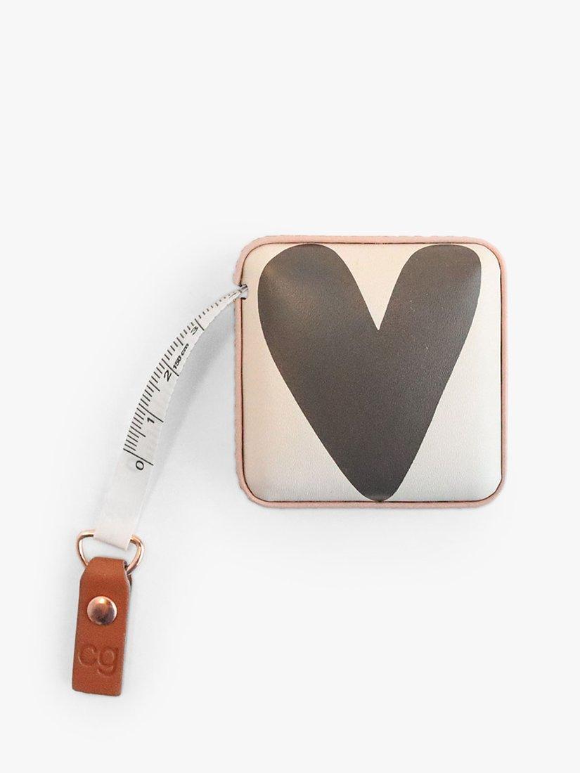 Caroline Gardner Heart Tape Measure, Multi