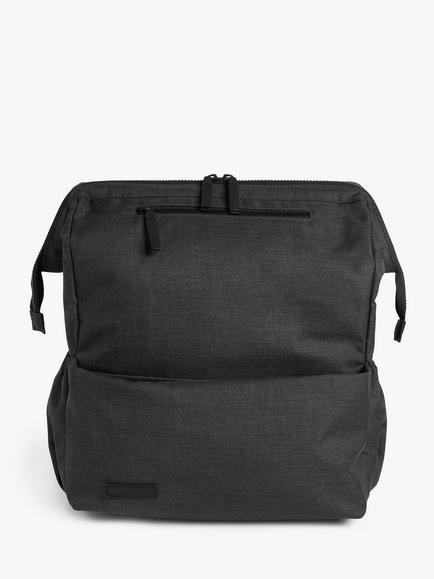 John Lewis ANYDAY Changing Backpack, Black, Black