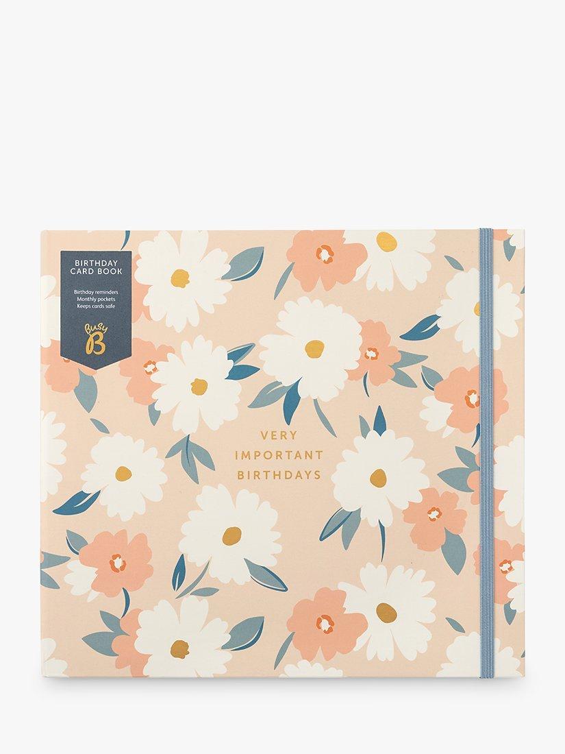 Busy B Flowers Birthday Card Book, Multi