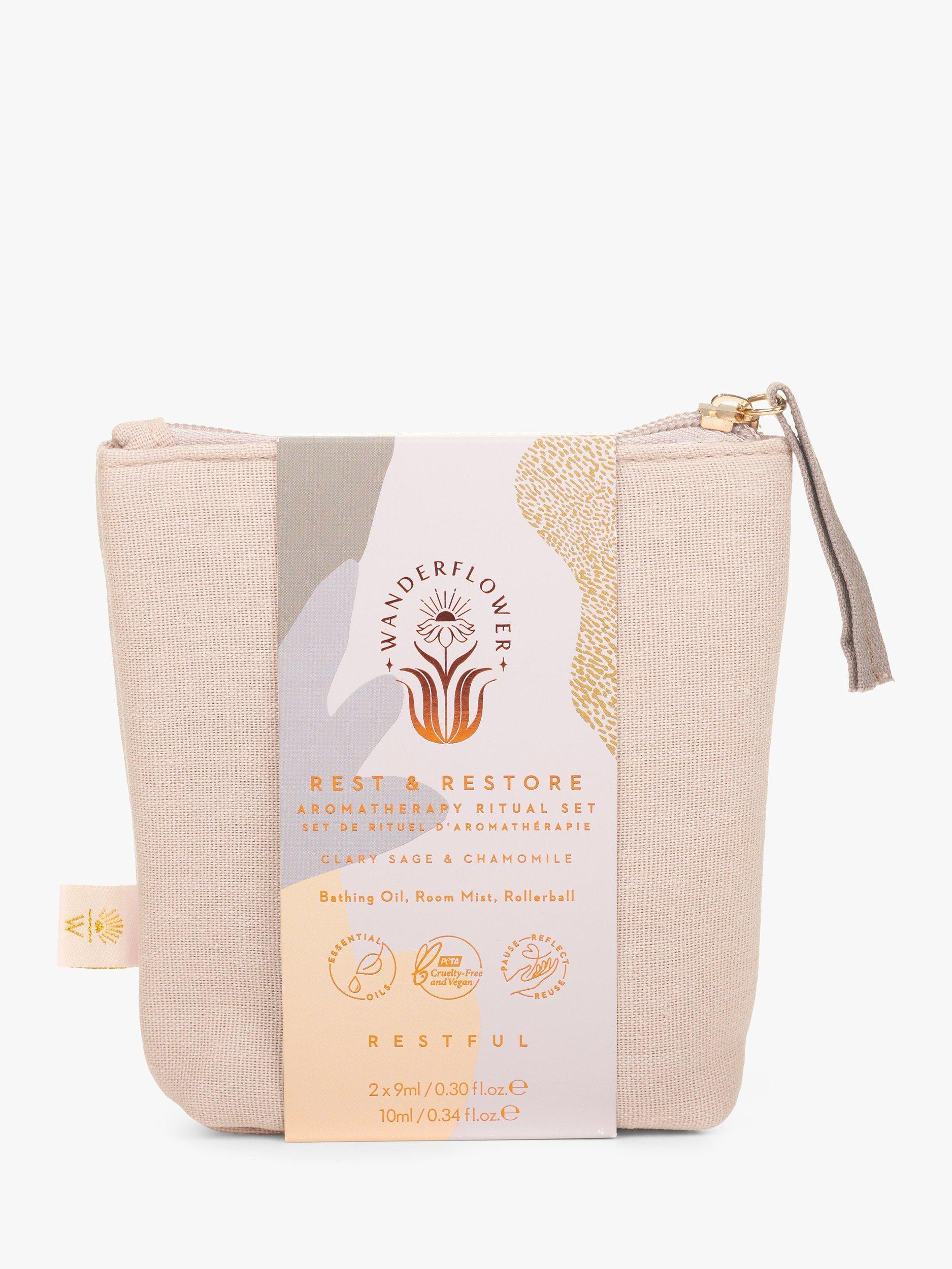 Wanderflower Rest & Restore Aromatherapy Set & Pouch