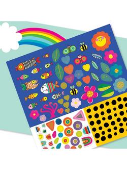Rachel Ellen Love Our Planet Sticker Scene & Colouring Book, Multi - view 2, Multi