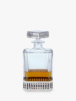 English Pewter Company Monaco Rectangular Decanter, 650ml, Silver