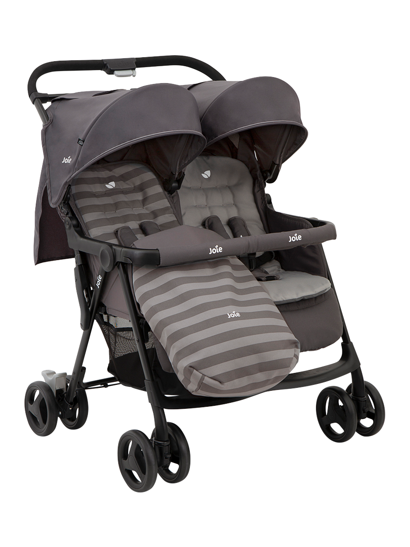 Double pram with footmuff online