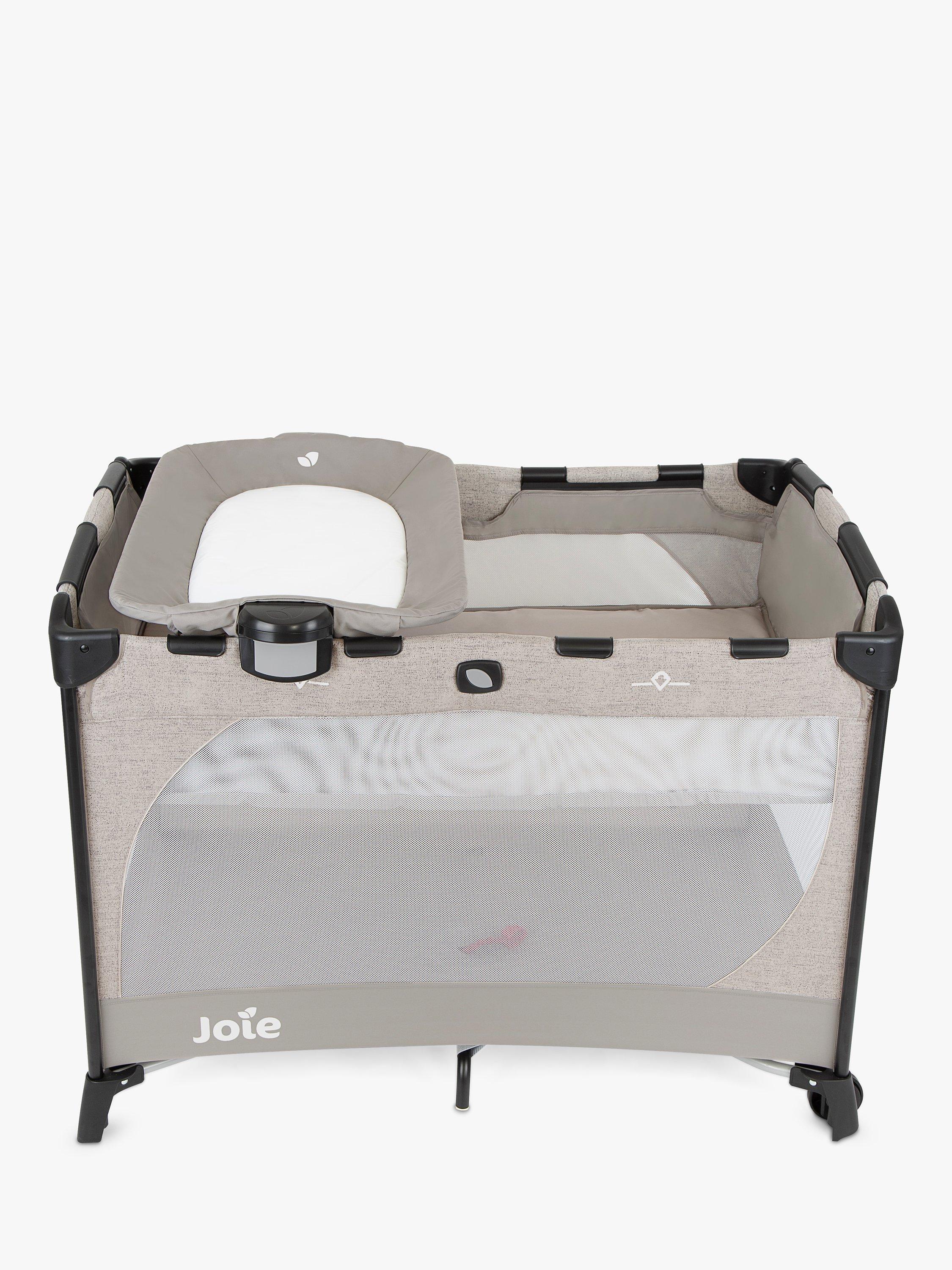 Joie Baby Commuter Travel Cot with Changer Speckled