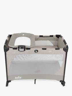 Joie Baby Commuter Travel Cot with Changer, Speckled - view 2, Speckled