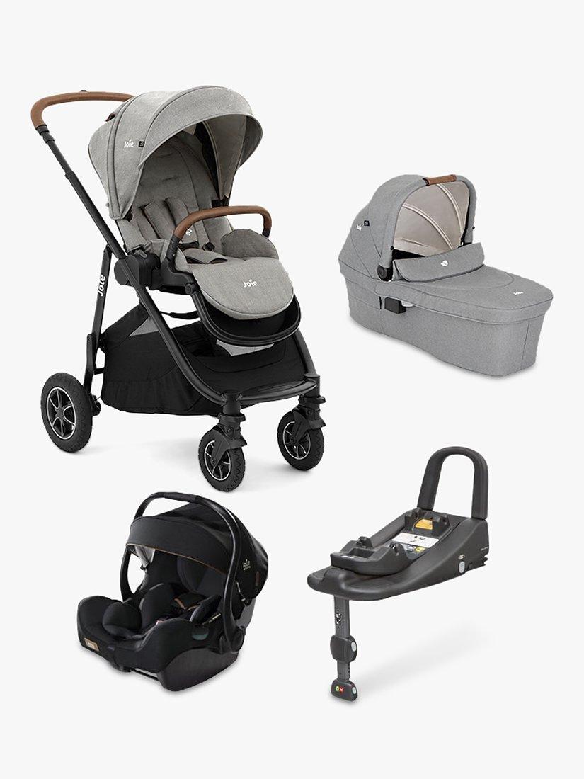 Joie Baby Versatrax Pushchair Ramble XL Carrycot iJemini Car Seat and i Base Advance Bundle