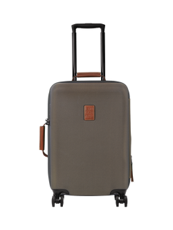 Longchamp Boxford 55cm 4-Wheel Recycled Canvas Cabin Case, Brown