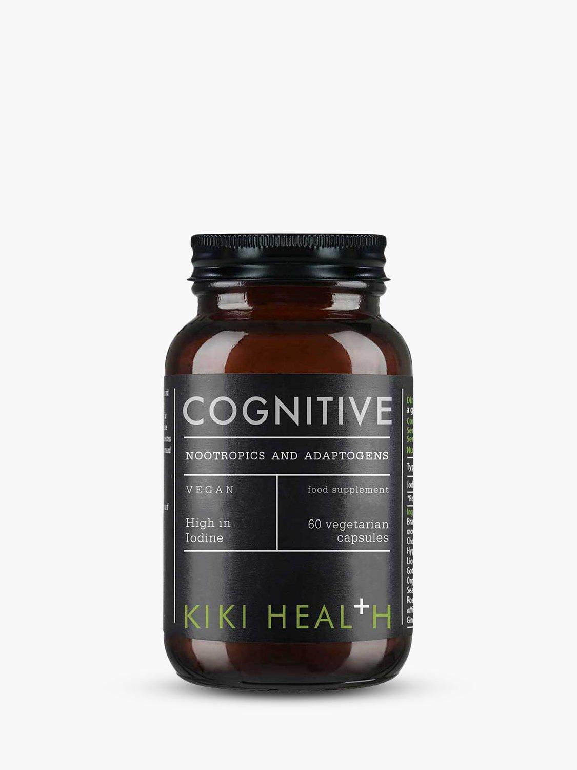 KIKI Health Cognitive Nootropics & Adaptogens, 60 Vegicaps