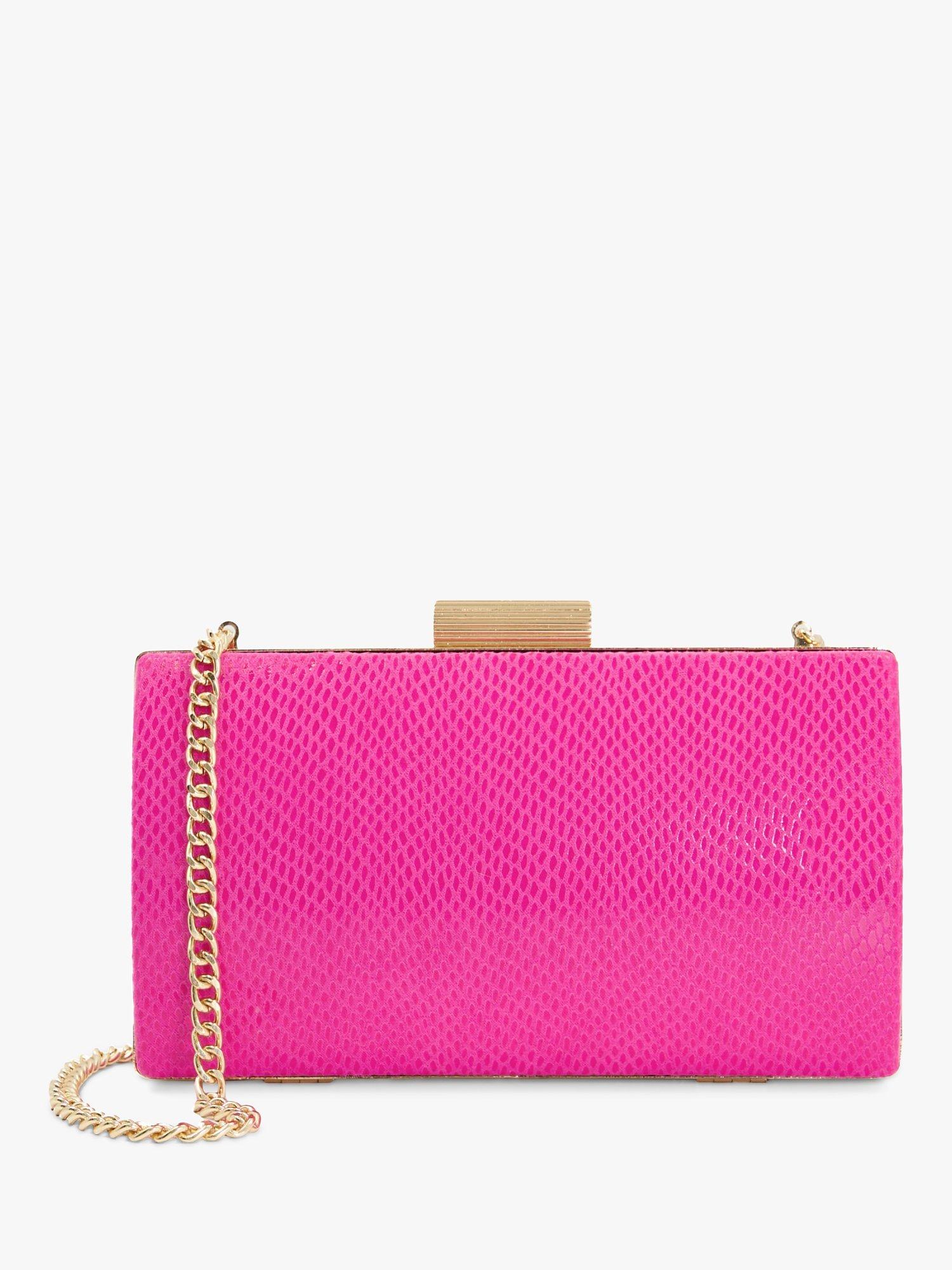 Dune Belleview Chain Strap Clutch Bag