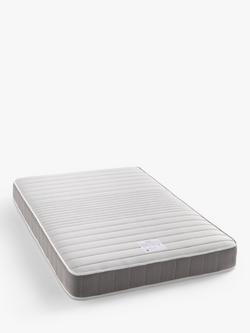 John Lewis Pocket Spring Mattress, Regular Tension, Double, White
