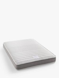 John Lewis Pocket Spring Mattress, Firm Tension, Double, White