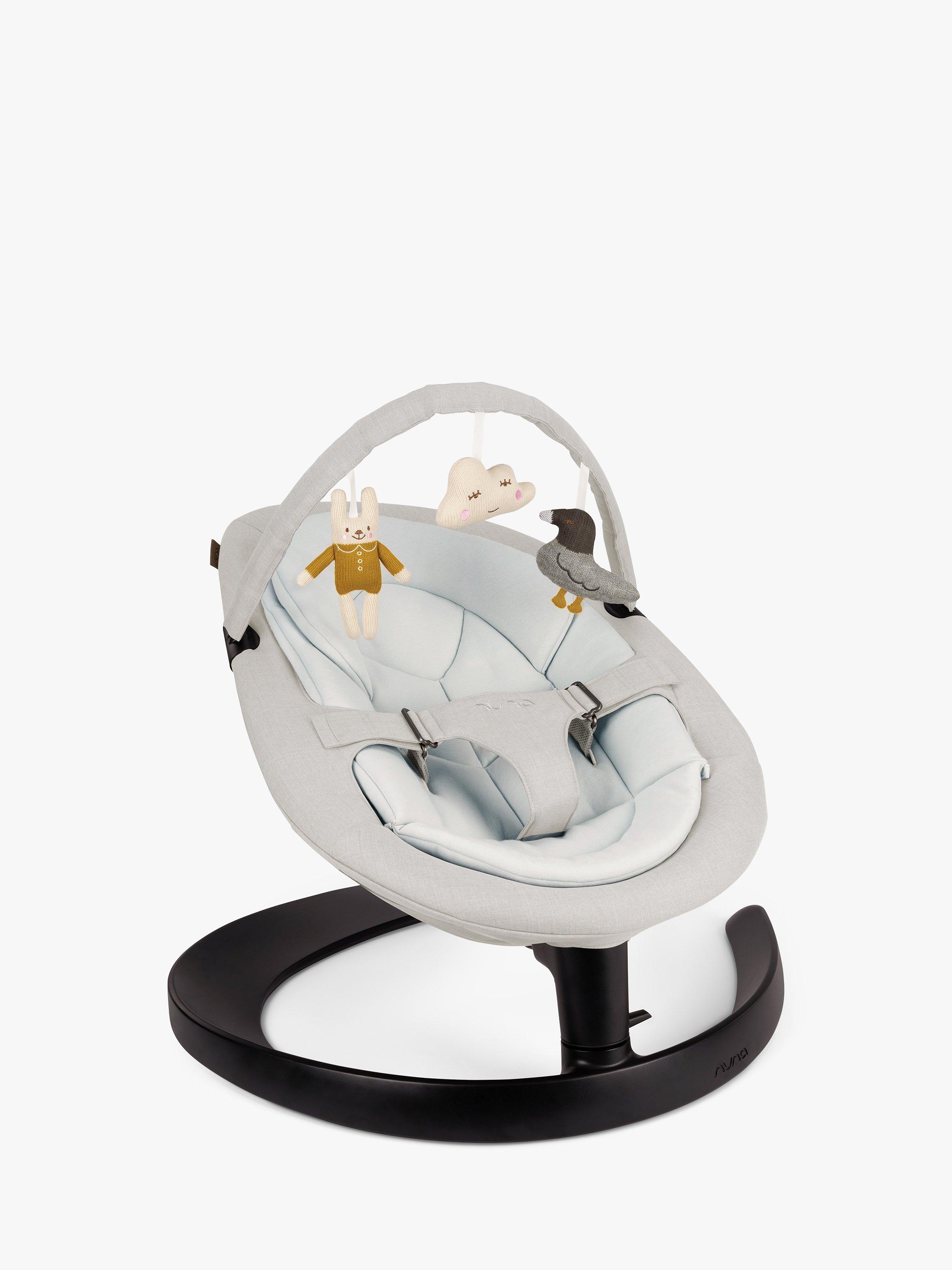 Nuna Leaf Grow Baby Rocker Driftwood