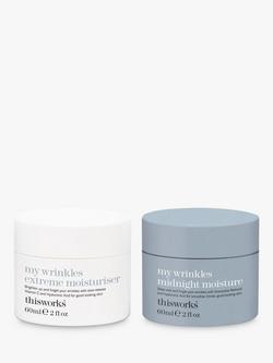 This Works My Wrinkes Extreme Moisturiser and Midnight Moisture Duo Skincare Gift Set - view 2, 