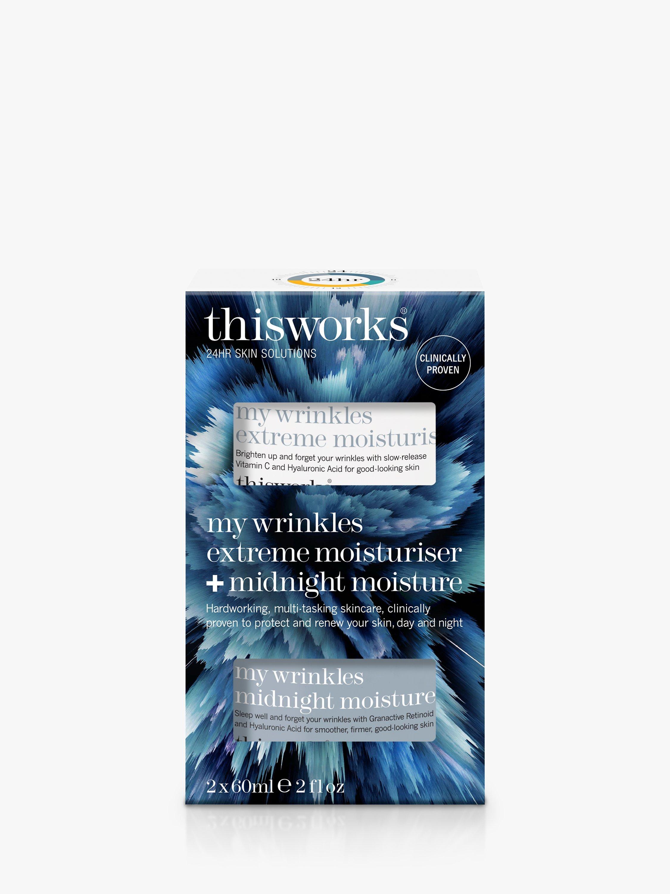 Product image 3 of 5, which shows This Works My Wrinkes Extreme Moisturiser and Midnight Moisture Duo Skincare Gift Set