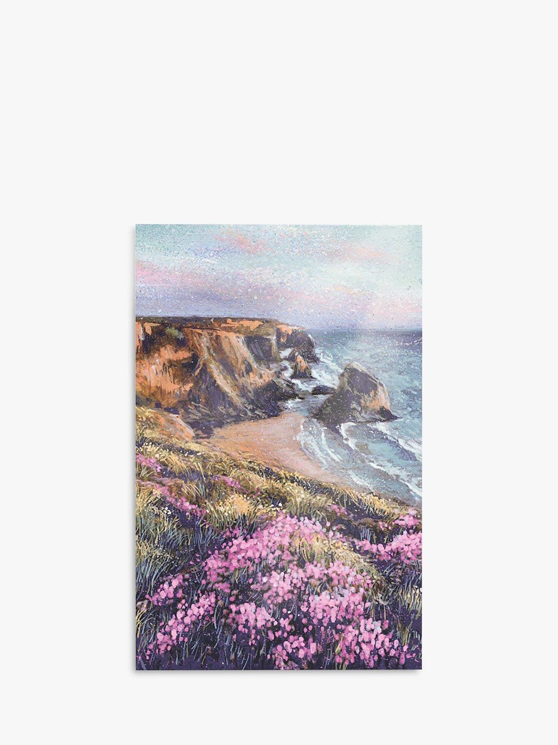 Art File Flowers On The Coast Blank Greeting Card