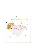 Caroline Gardner Cocktails Birthday Card