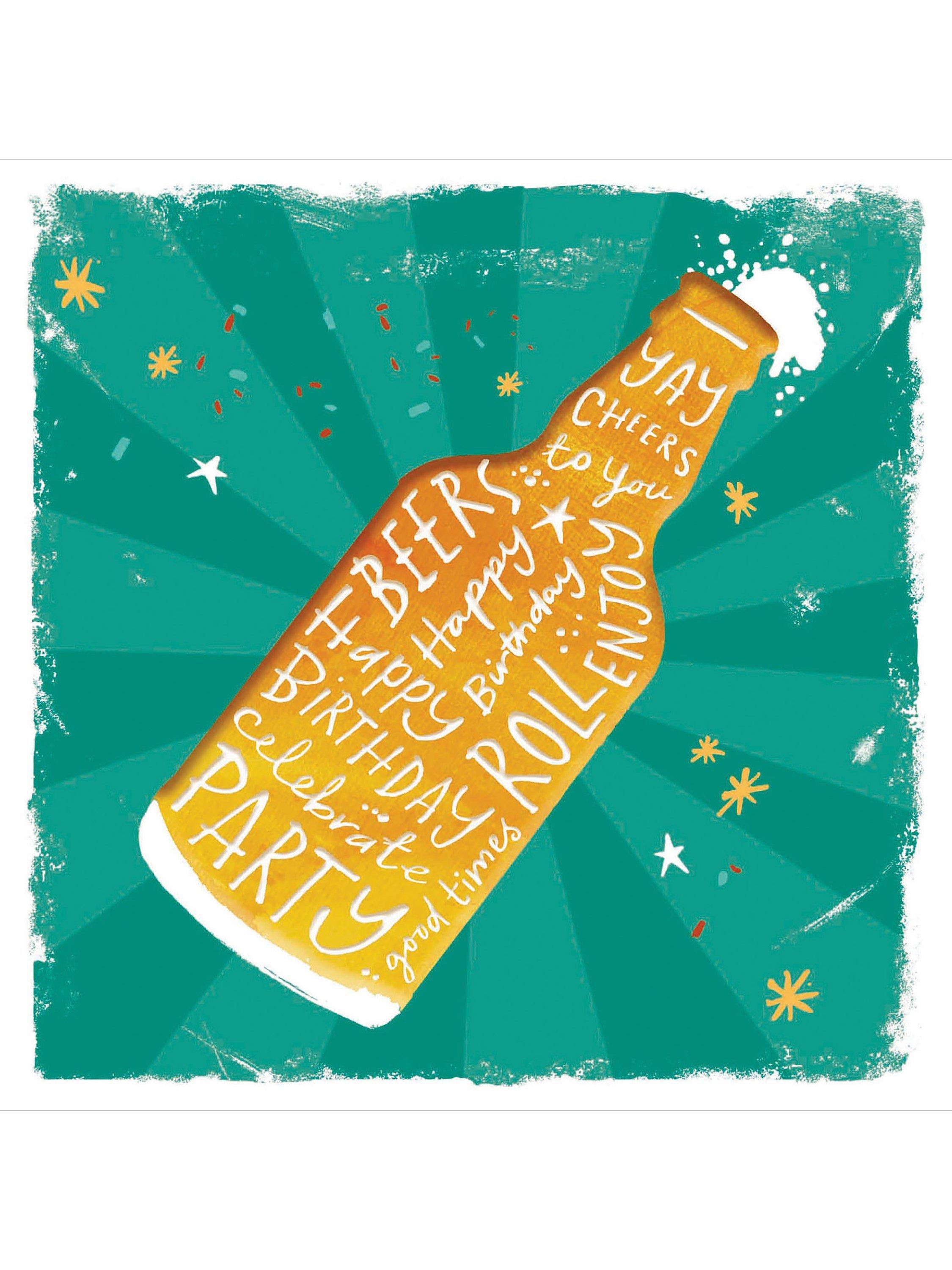 Cardmix Beer Birthday Card