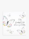 Five Dollar Shake Butterflies Wonderful Wife Birthday Card