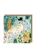 Louise Mulgrew Designs Safari Animals New Baby Card