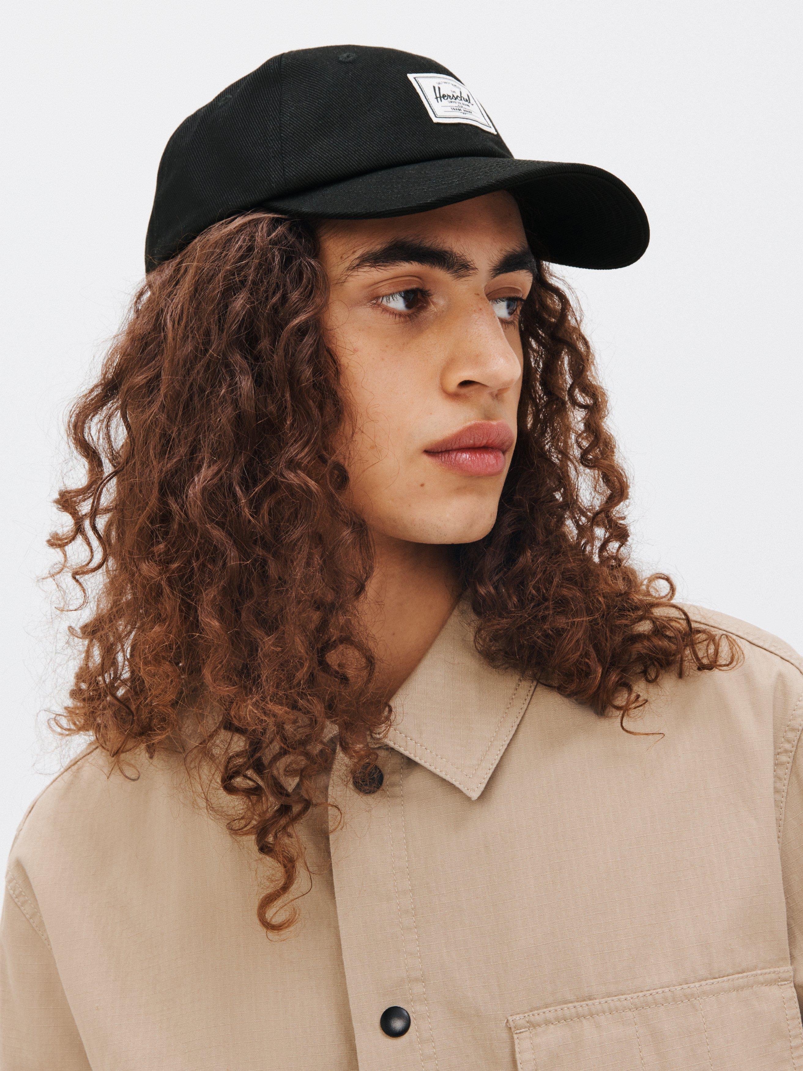 Herschel Supply Co. Sylas Baseball Cap, Black Denim