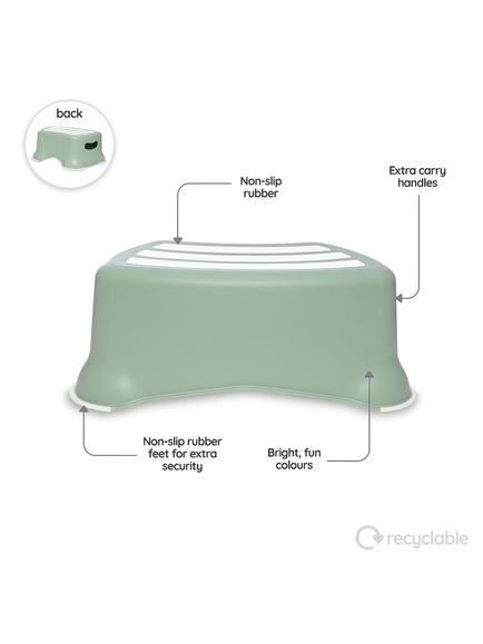 My Carry Potty Step Stool - view 2, Green
