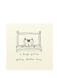 Ruth Jackson Feline Better Pencil Shaving Greeting Card