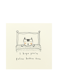 Ruth Jackson Feline Better Pencil Shaving Greeting Card