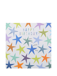 Wendy Jones Blackett Blue Stars Birthday Card